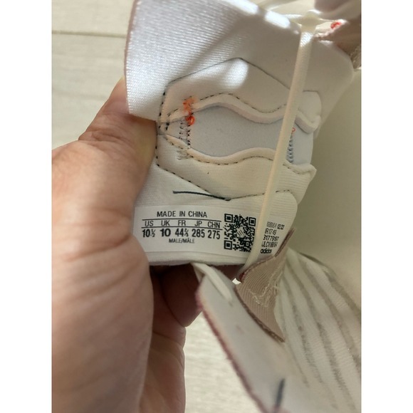 NWT Adidas Adizero Parley M Running Shoes White Pink Men's Size 10.5 HR1749 - Picture 6 of 7